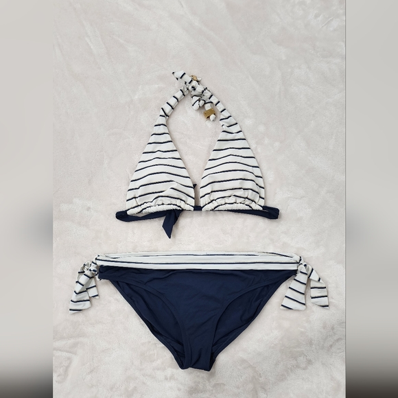 SKYE Nautical Bikini Size/ Large - Picture 1 of 7